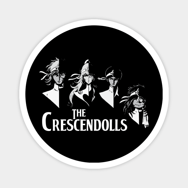 The Crescendolls Magnet by NumFortyTwo